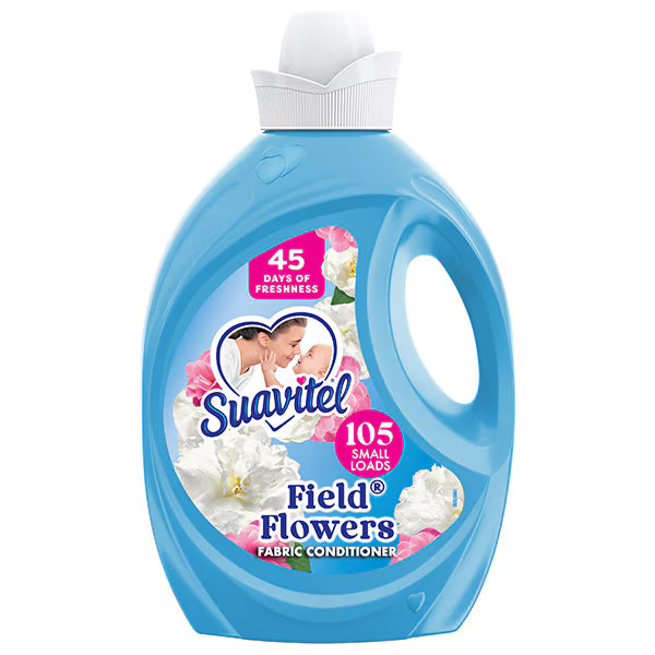 Suavitel Softener 8.5L (280oz)- Field Flowers 'Blue' 2/cs