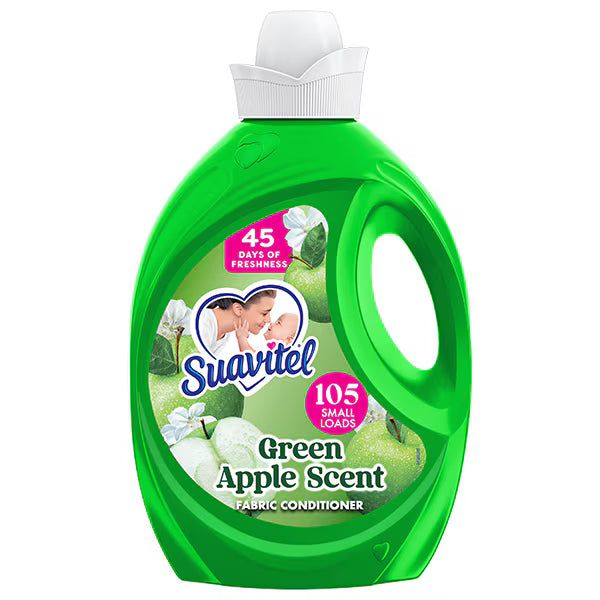 Suavitel Softener 13.5oz -Green Apple 12/cs